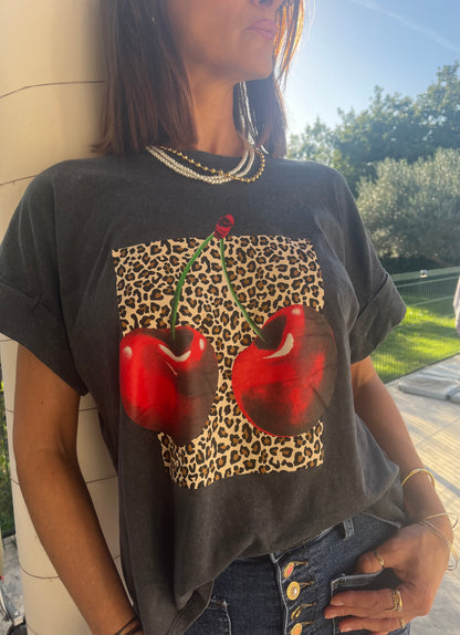 Tee-shirt cerises